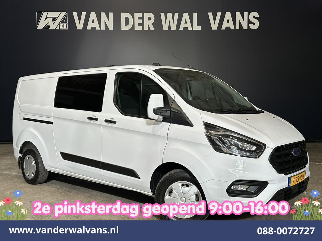 Ford Transit Custom 2.0 TDCI 131pk L2H1 Dubbele Cabine Euro6, Voorwielaandrijving, Gebruikt, 4 cilinders, 2800 kg