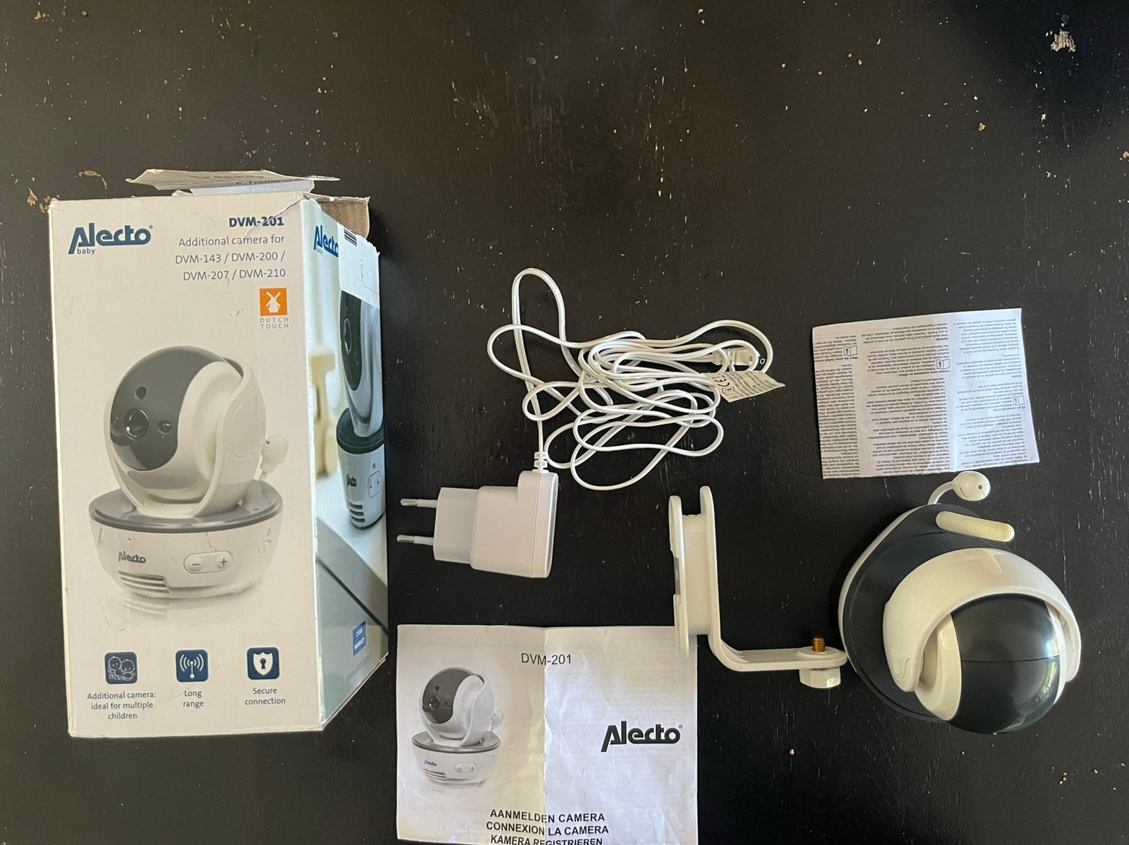 Alecto Babycamera DVM-200, Kinderen en Baby's, Ophalen of Verzenden, Nieuw, 250 meter of meer, Camera