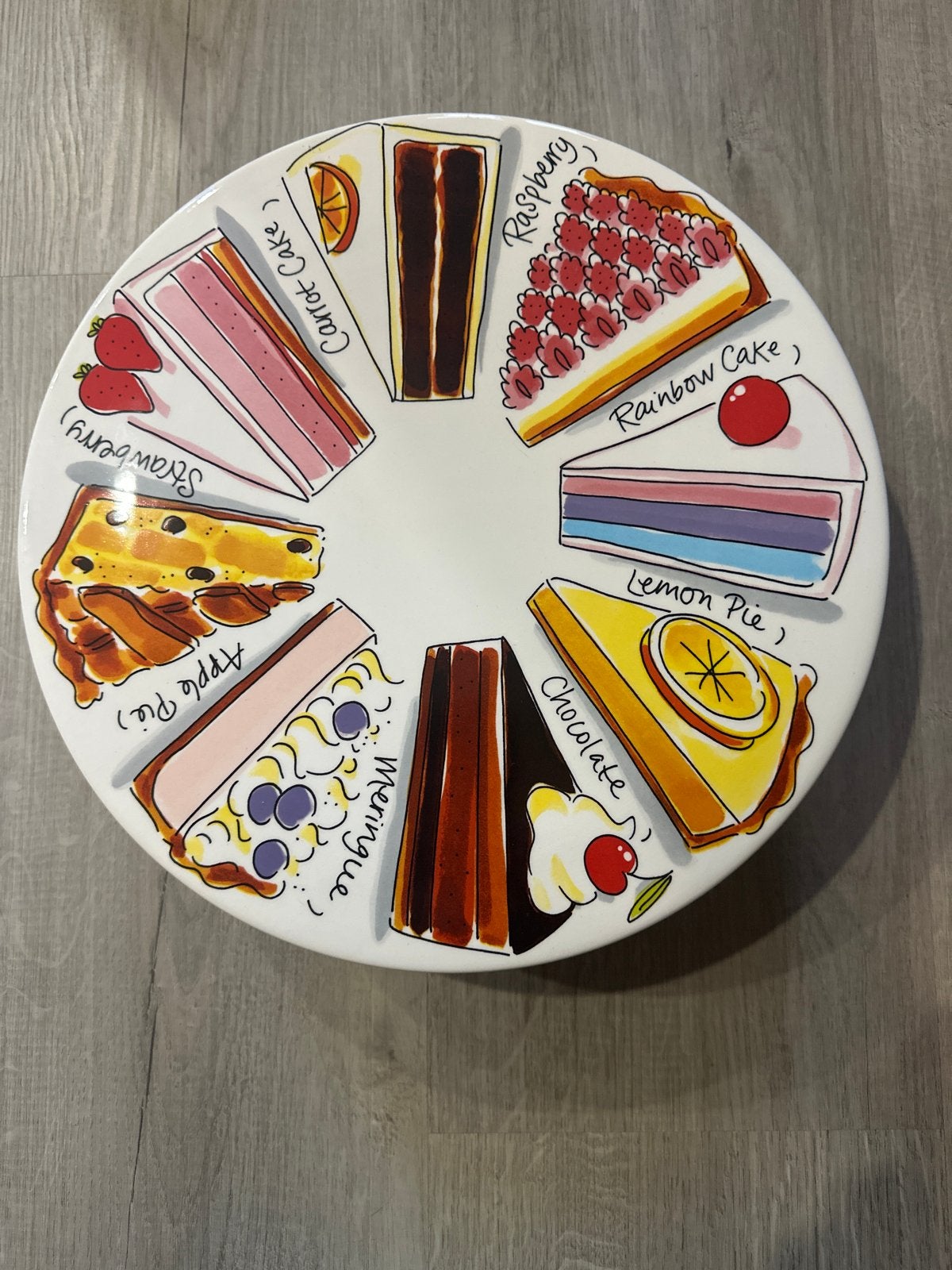 Blond Amsterdam Taart Plateau - Cake Stand, Huis en Inrichting, Ophalen, Zo goed als nieuw, Aardewerk, Schaal of Schalen