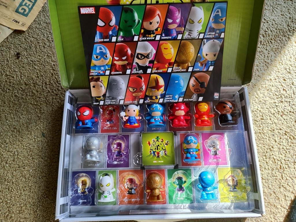Plus Marvel Superhelden incompleet, Ophalen of Verzenden