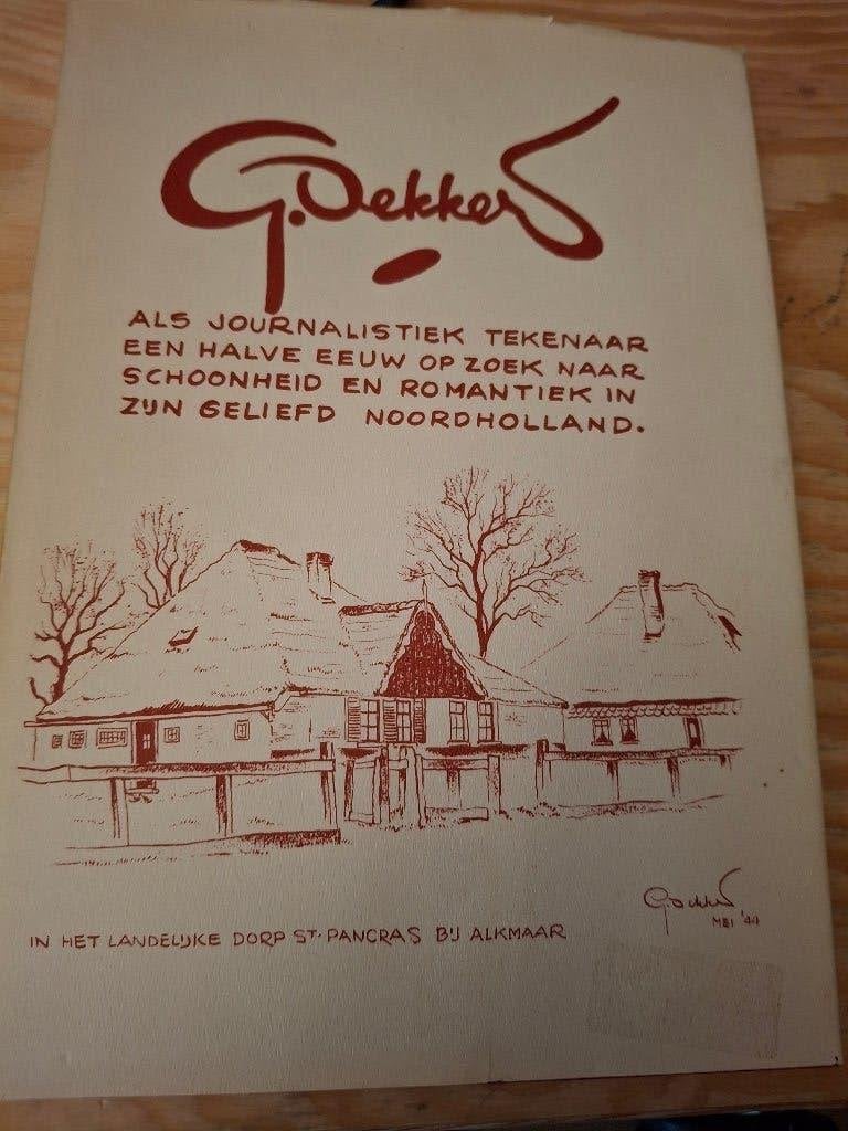 G.Dekkers journalistiek tekenaar, Verzenden, Gelezen, Schilder- en Tekenkunst