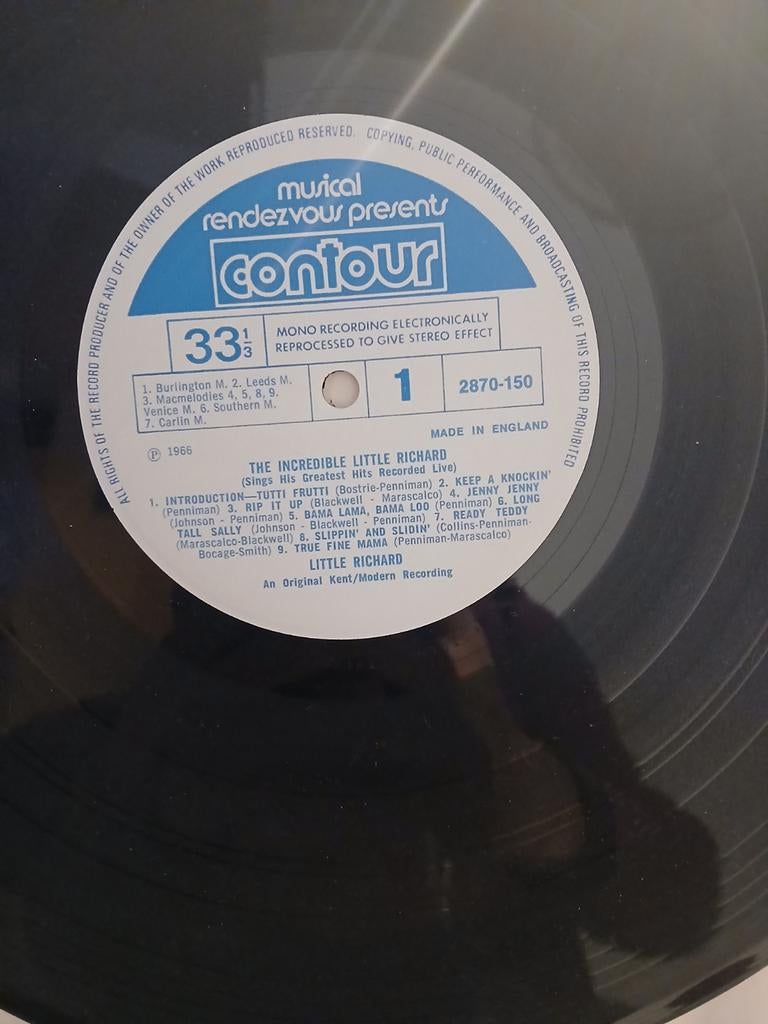 The Incredible Little Richard - Contour LP (1968), Ophalen of Verzenden, 1960 - 1969, Gebruikt, 12 inch