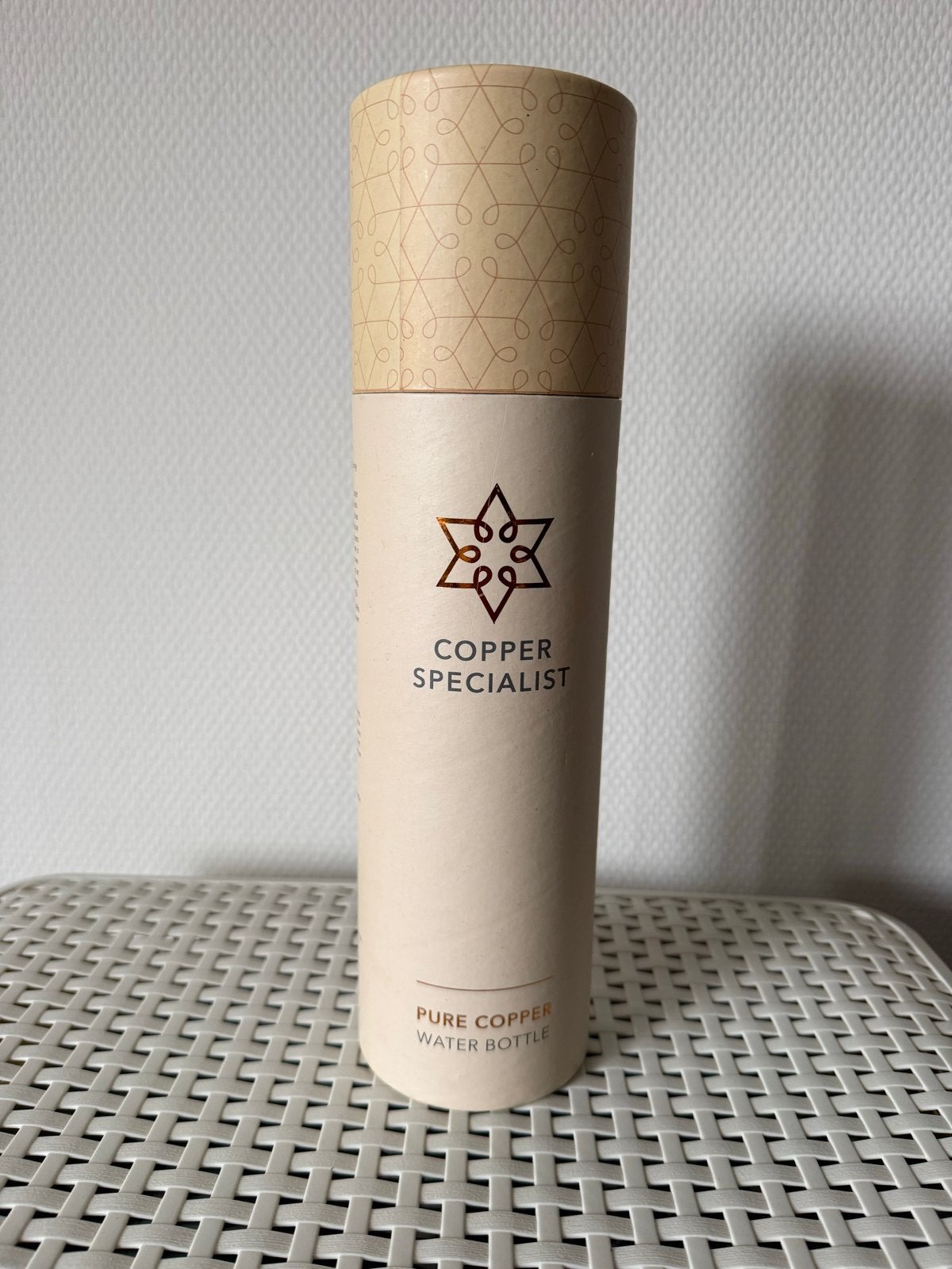 Copper Specialist Pure Copper Water Bottle, Ophalen of Verzenden, Nieuw, Metaal