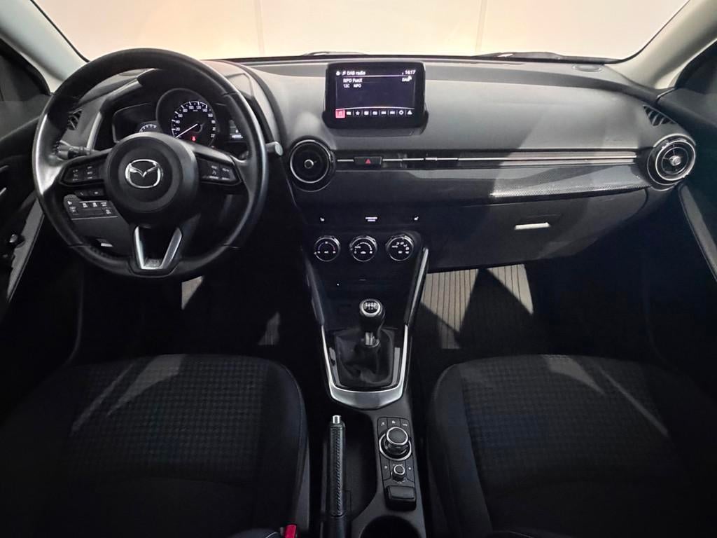 Mazda 2 1.5 Skyactiv-G Intro Edition /Clima/Cruise/PDC/NAVI/, Voorwielaandrijving, Stof, Gebruikt, Euro 6