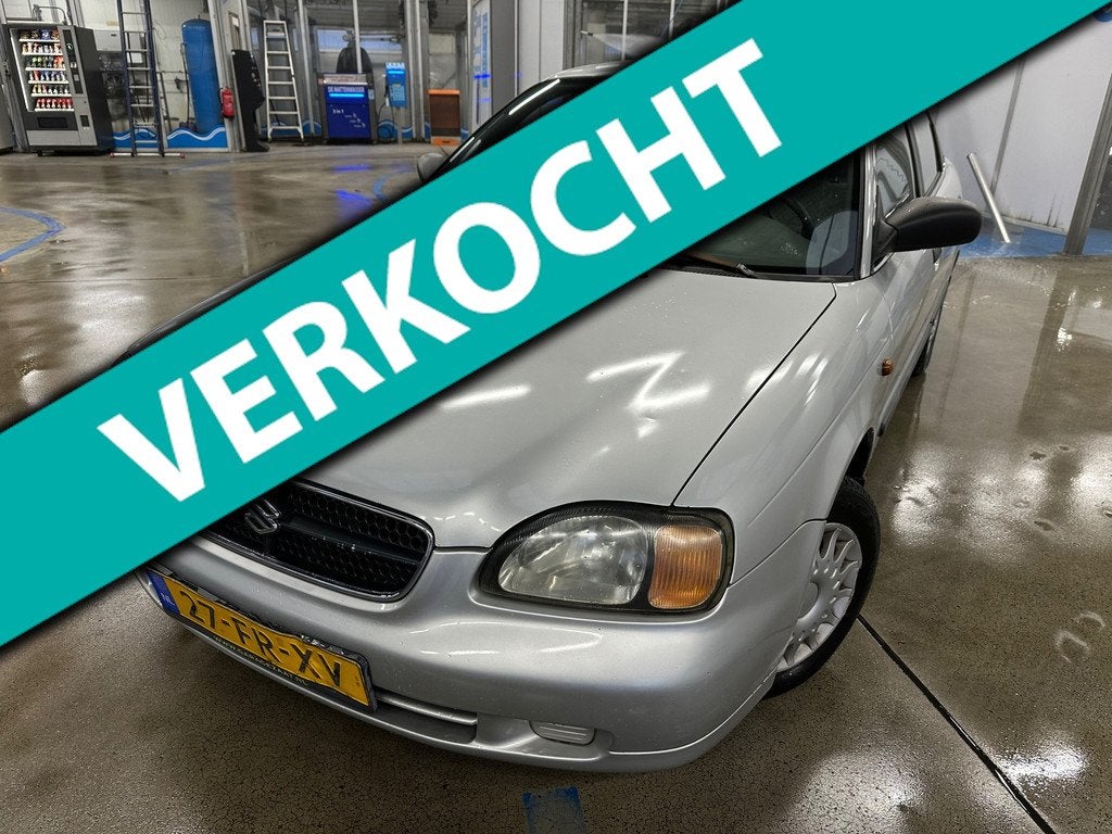 Suzuki Baleno AUTOMAAT MET AIRCO & APK TOT 11-08-2026!, Auto's, Suzuki, 4 cilinders, 965 kg, Bedrijf, Elektrische ramen