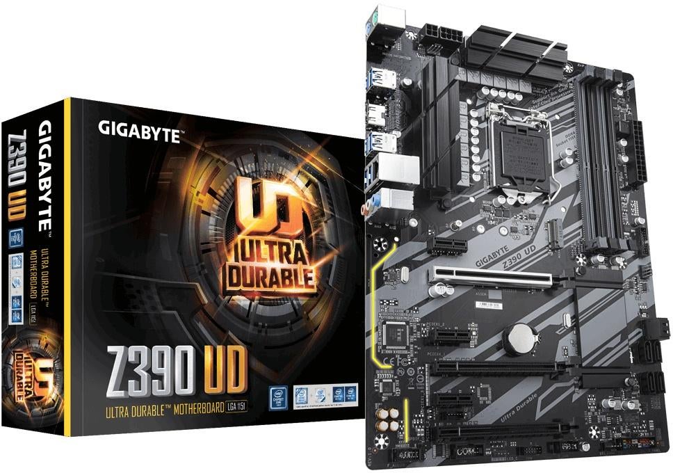 Gigabyte z390 UD Moederbord, Computers en Software, Moederborden, Gebruikt, LGA 1151, DDR4, Ophalen of Verzenden