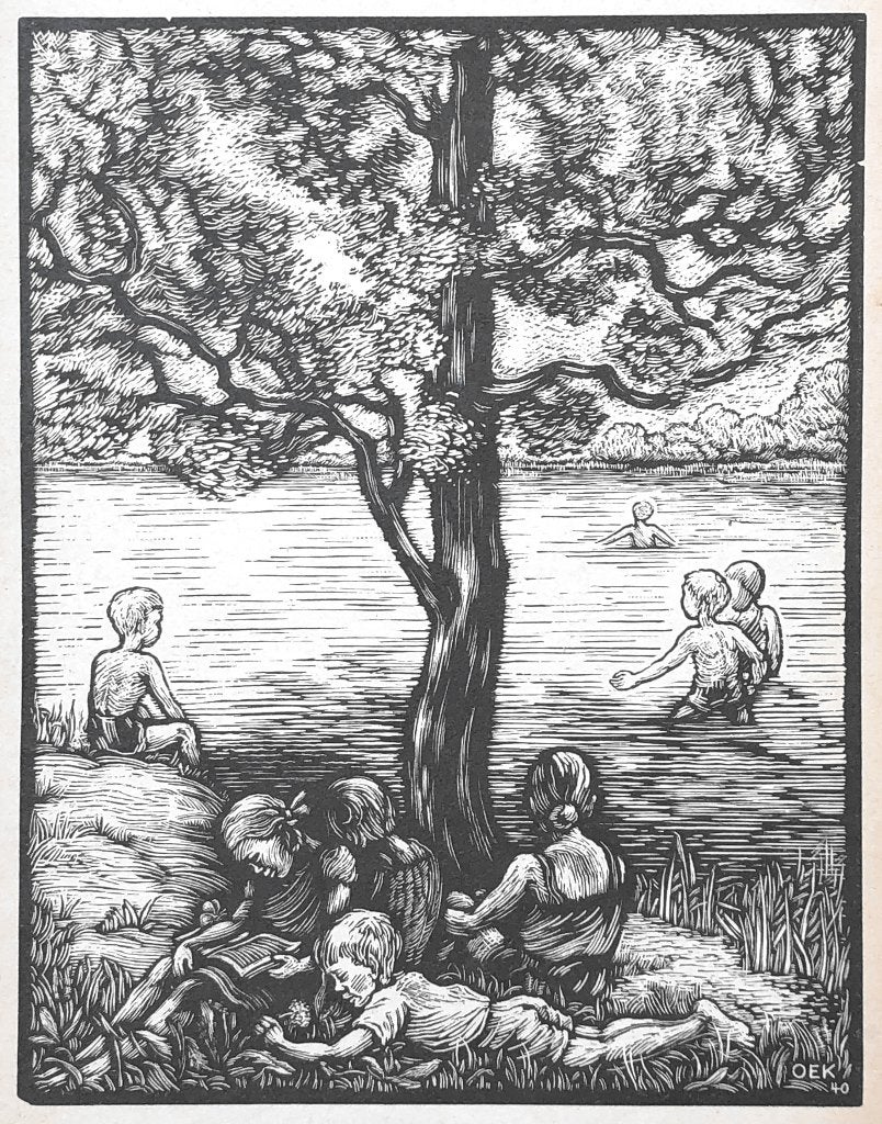 Mooie kunst v/h Grafiekkabinet Ottilie Ehlers-Kollwitz, Verzenden