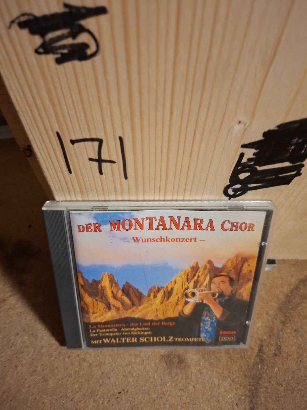 Der Montanara Chor - Wunschkonzert CD, Gebruikt, Overige componisten, Modernisme tot heden, Ophalen of Verzenden