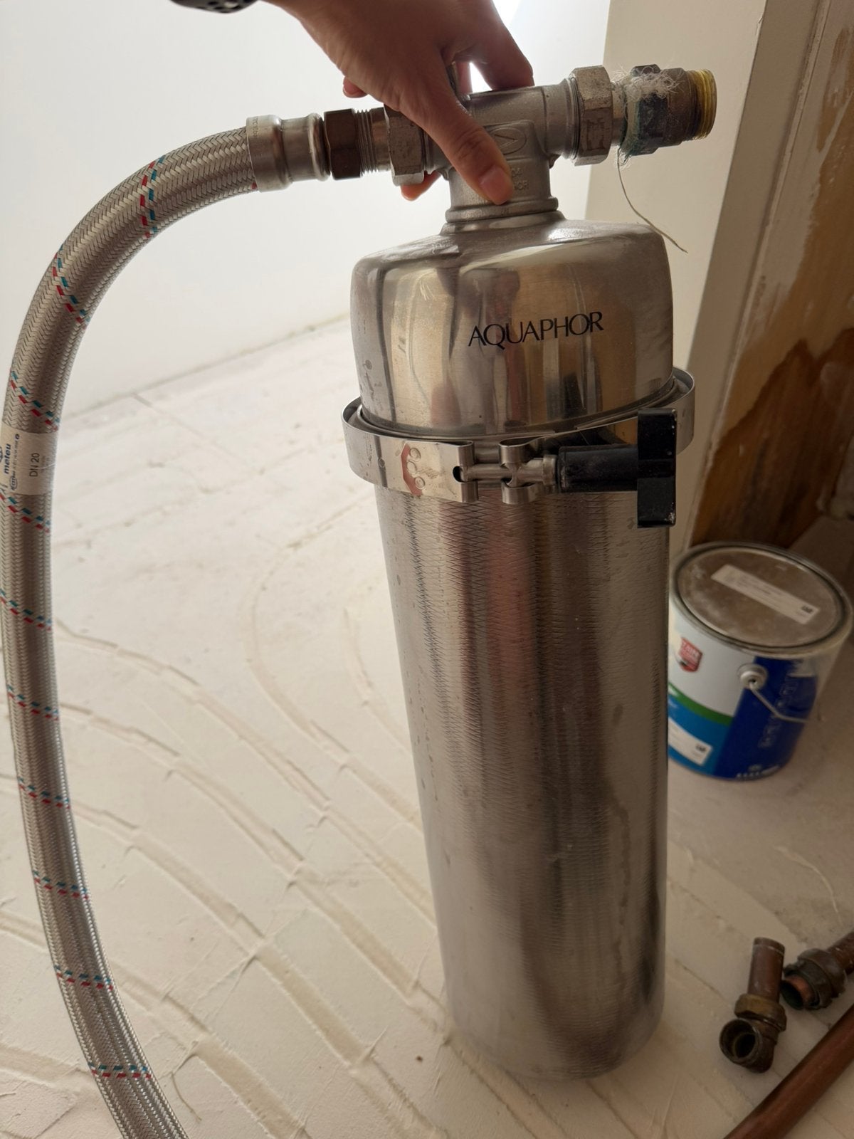 Aquasana filter system + new 10 mc filter, Minder dan 20 liter, Boiler, Ophalen of Verzenden, Minder dan 3 jaar oud