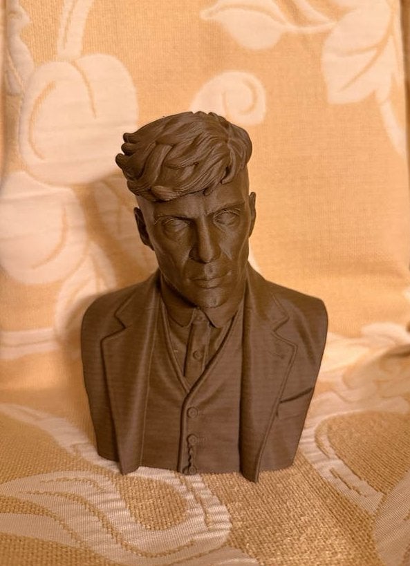 Tommy Shelby Buste (Peaky Blinders) premium kleur!, Ophalen of Verzenden, Nieuw, Mens