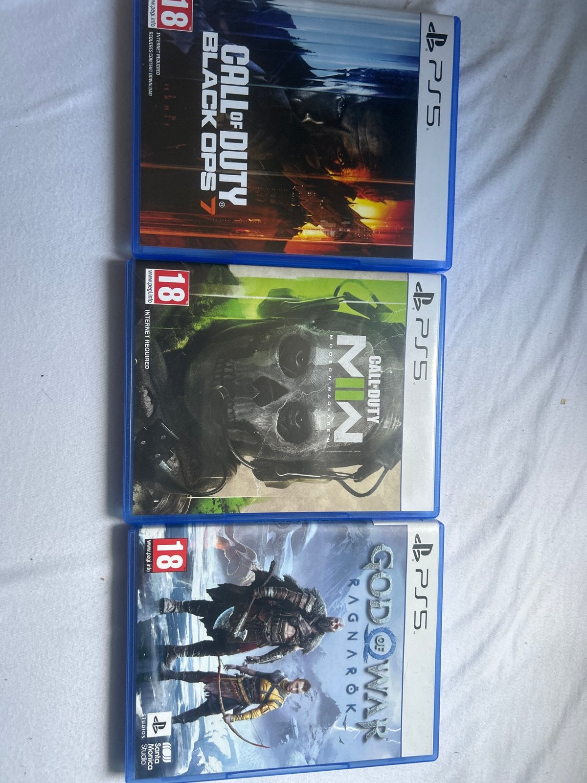 PS5 Games: Call of Duty Black Ops 7, MW2, God of War Ragnarö, Spelcomputers en Games, Games | Sony PlayStation 5, Online, Vanaf 18 jaar