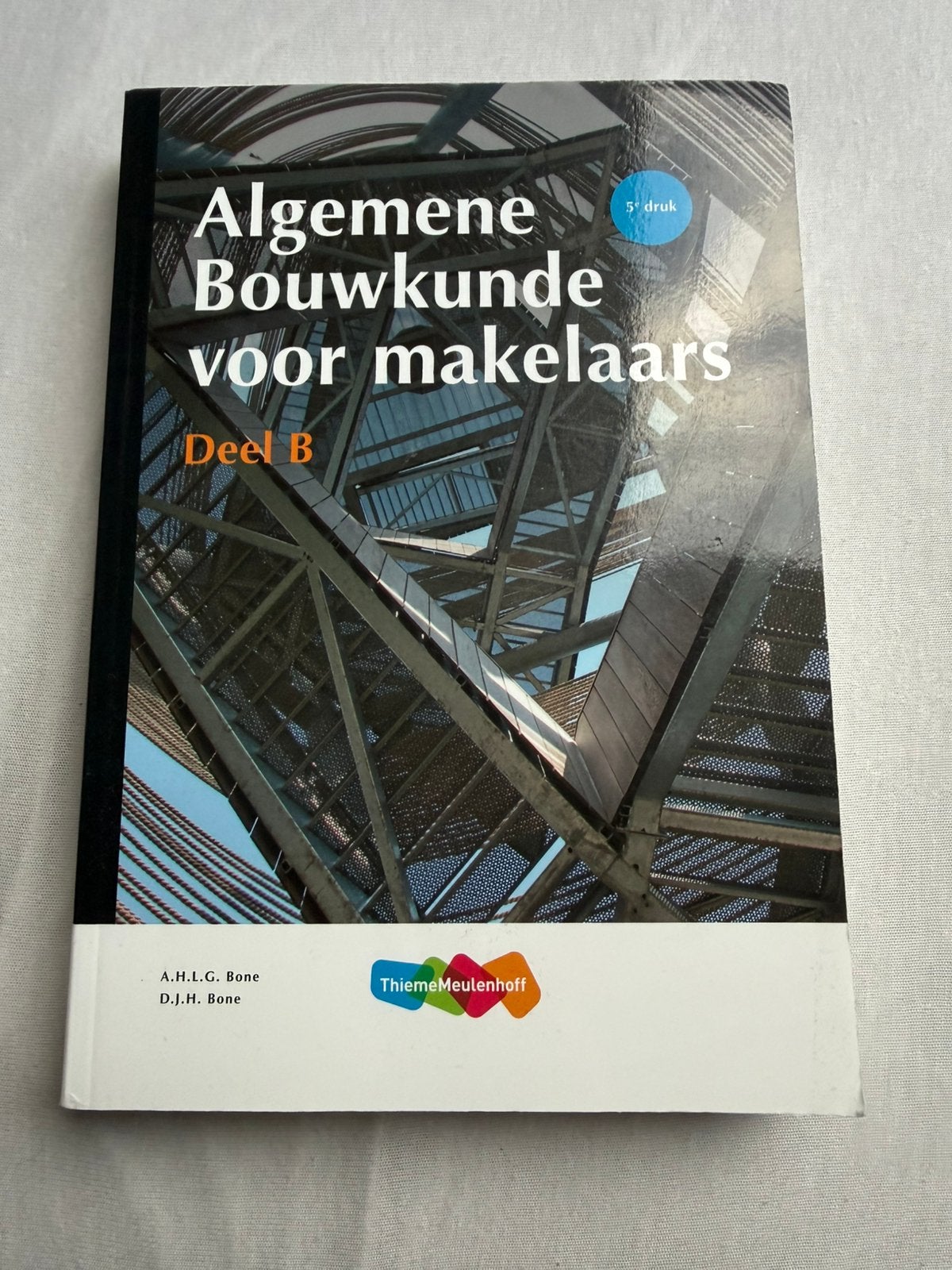 Algemene Bouwkunde voor makelaars, deel b !, Boeken, Ophalen, Zo goed als nieuw, Bouwkunde