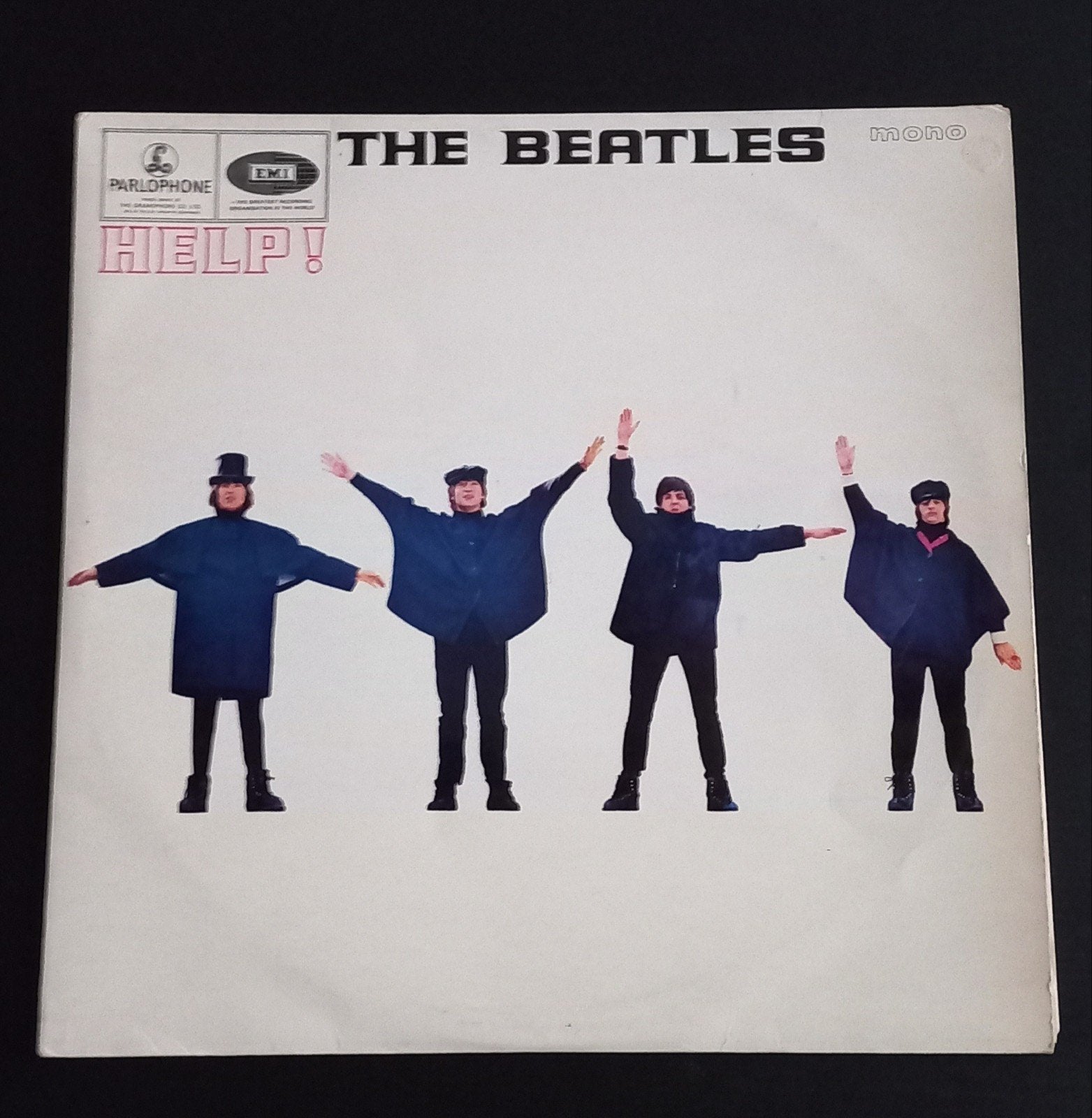 Beatles Help LP UK 1965 MONO MOOI!, LP, Gebruikt, Pop, Originele persing