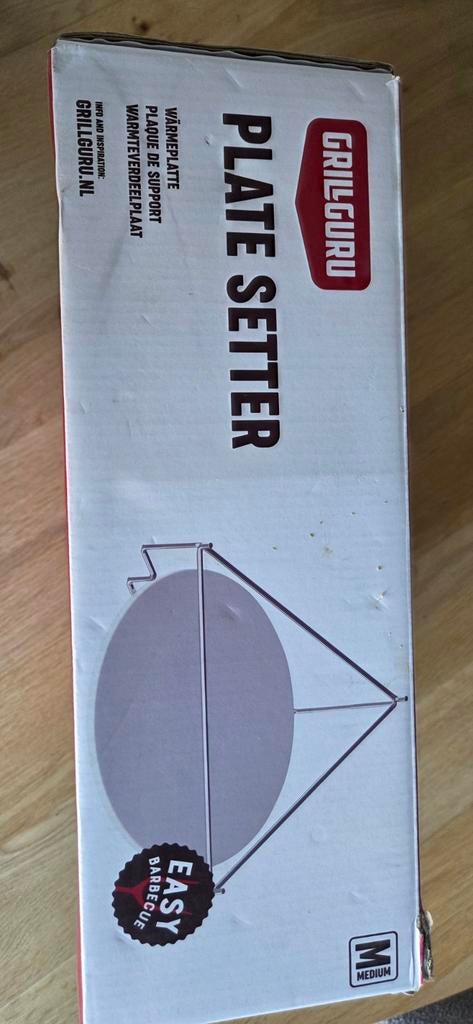 Grill Guru Plate Setter Maat M - Nieuw in Doos, Tuin en Terras, Barbecue-accessoires, Ophalen, Nieuw, Grill Guru