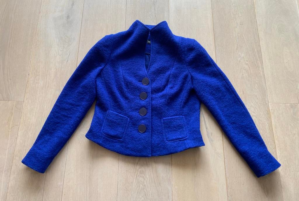 Moq vest L wol nieuwstaat, Ophalen of Verzenden, Zo goed als nieuw, Maat 42/44 (L), Blauw