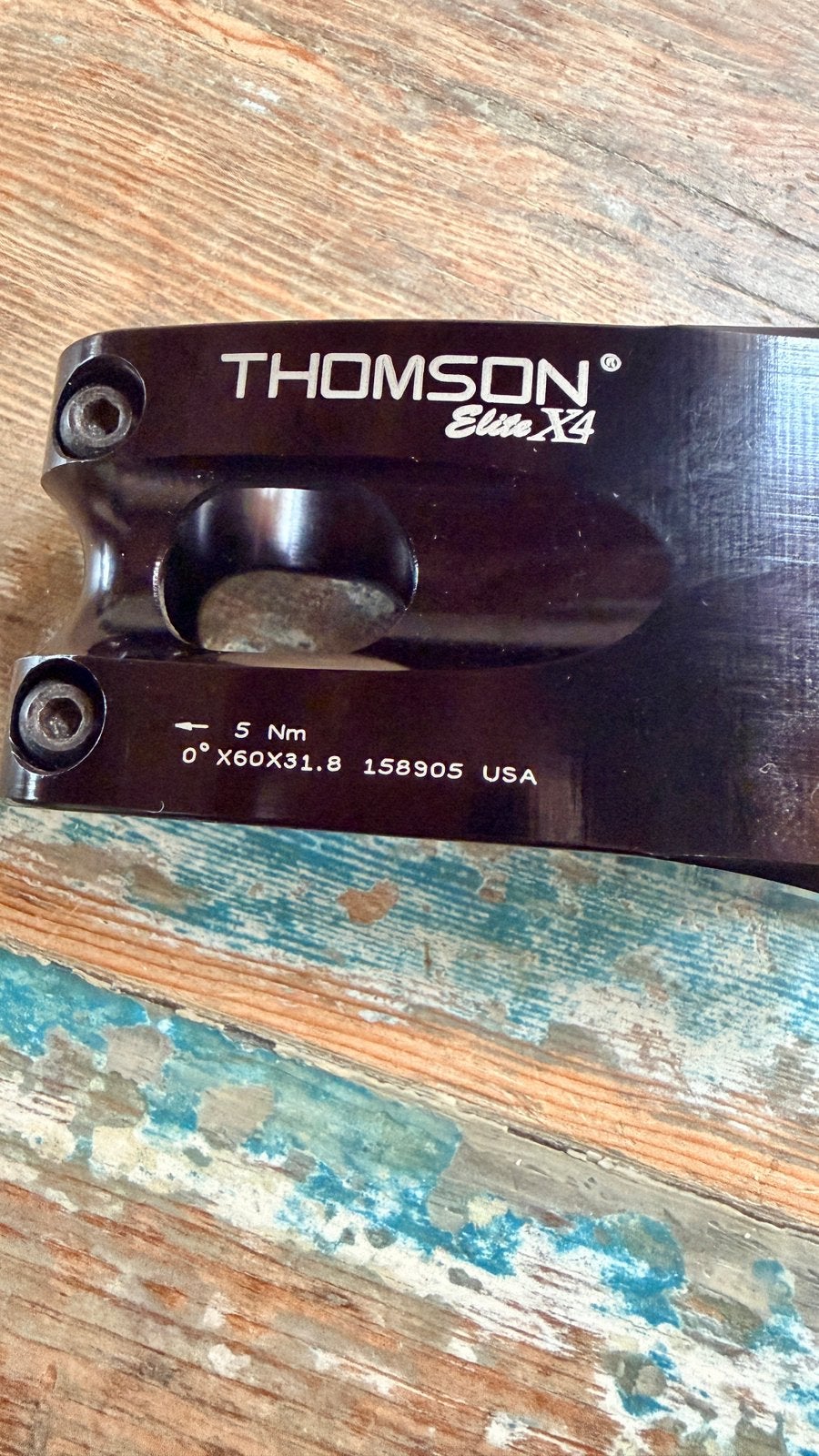 Thomson X4 60mm 31.8 stuurpen, Ophalen of Verzenden, Zo goed als nieuw, Overige typen, Aluminium