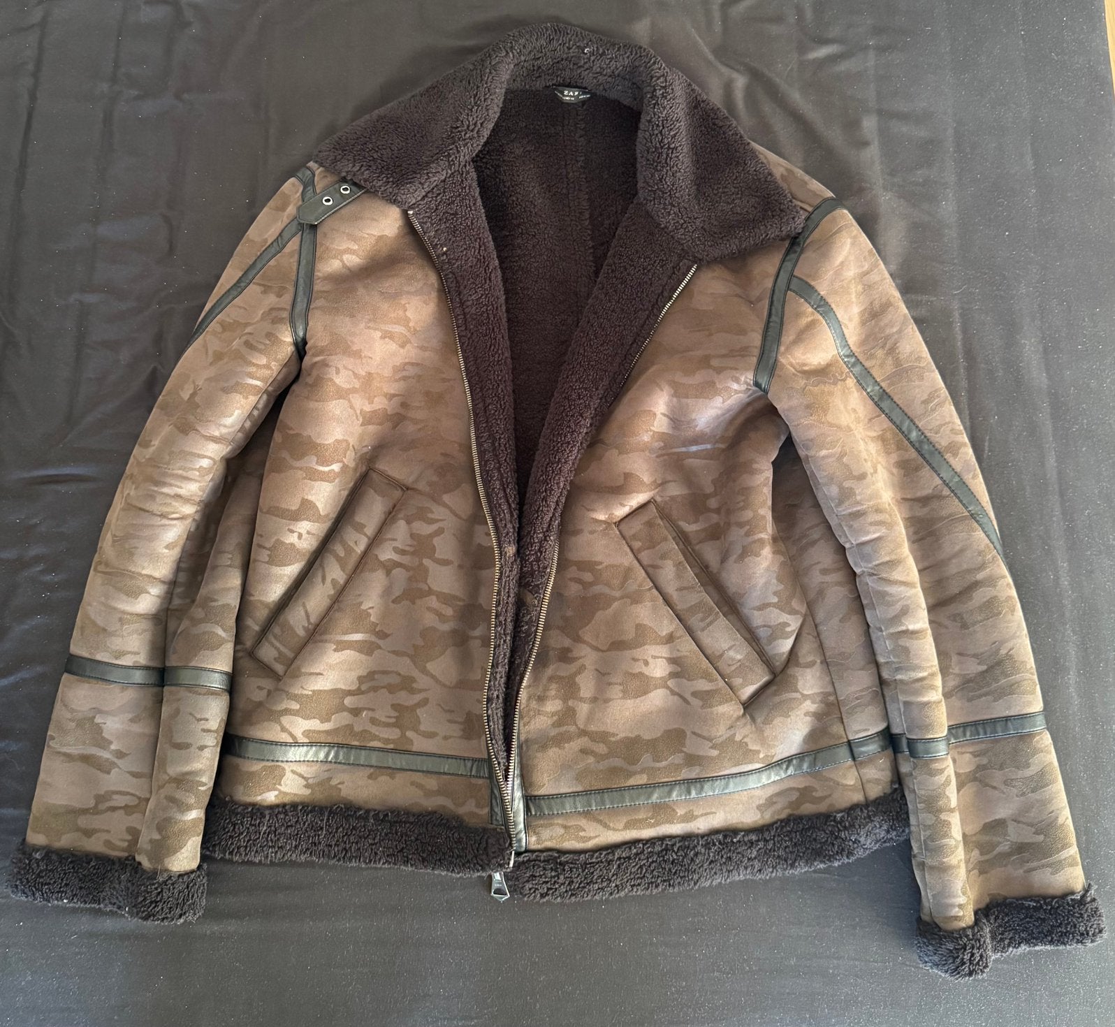 Zara camouflage aviator heren jas, Ophalen of Verzenden, Gedragen