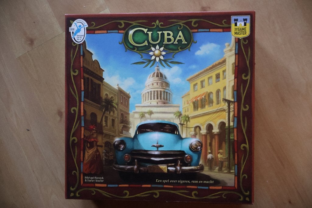 Cuba Bordspel - Strategisch spel over sigaren en rum, Drie of vier spelers, Ophalen, Zo goed als nieuw, The Game Master