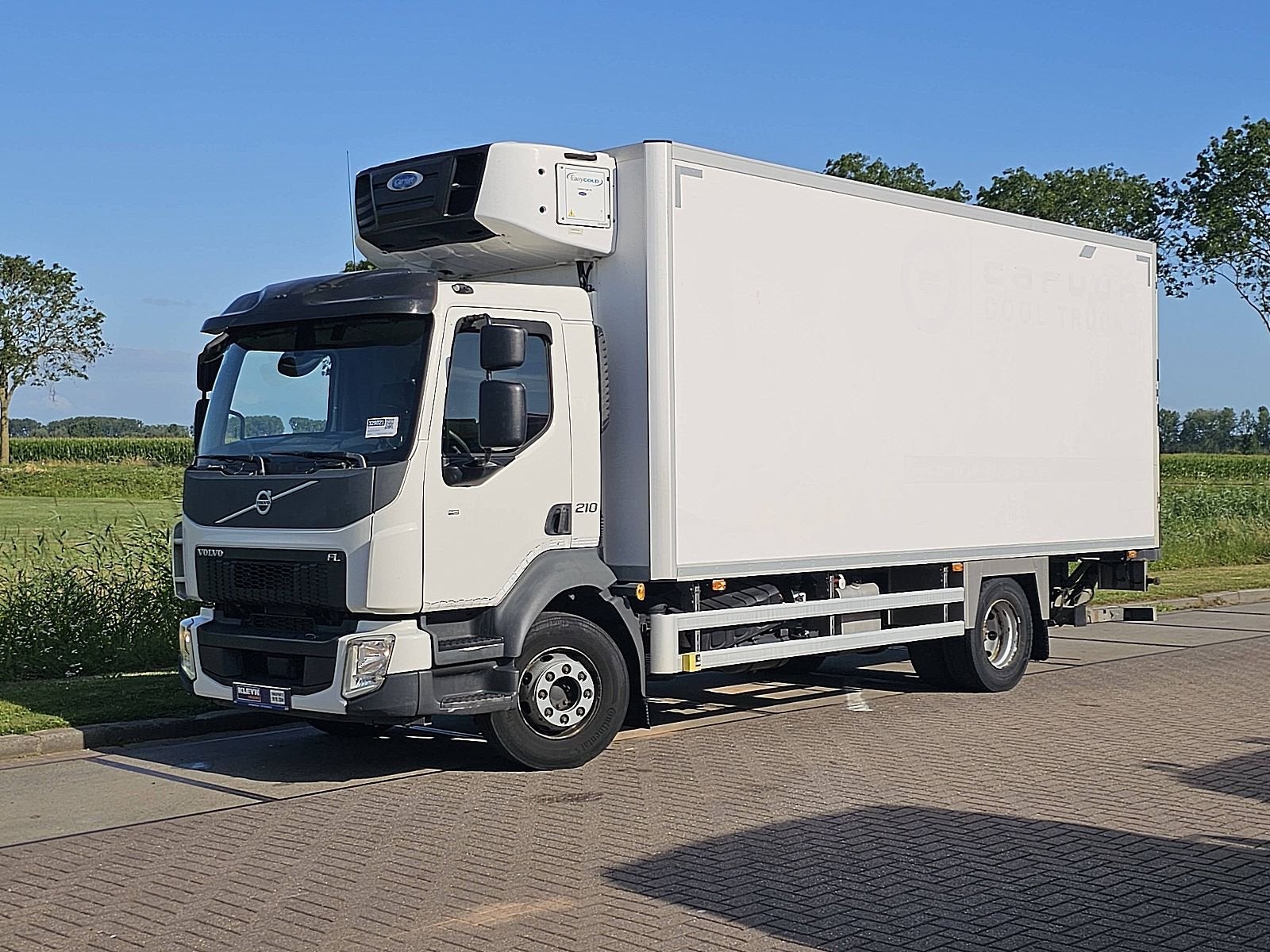 VOLVO FL 210.14 carrier taillift, Auto's, Automaat, Euro 6, Wit, Diesel