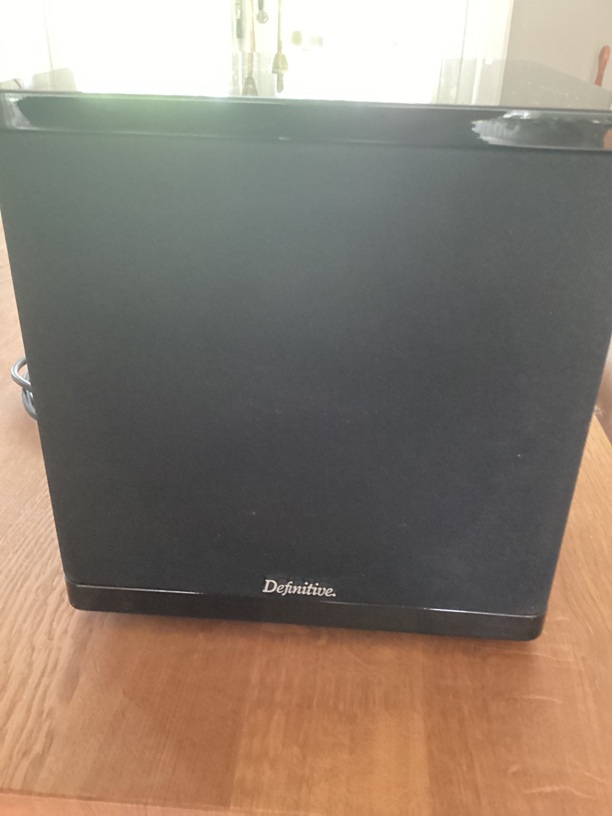 Definitive subwoofer SUPERCUBE lll, defect voor onderdelen, Subwoofer, Niet werkend, 120 watt of meer, Ophalen