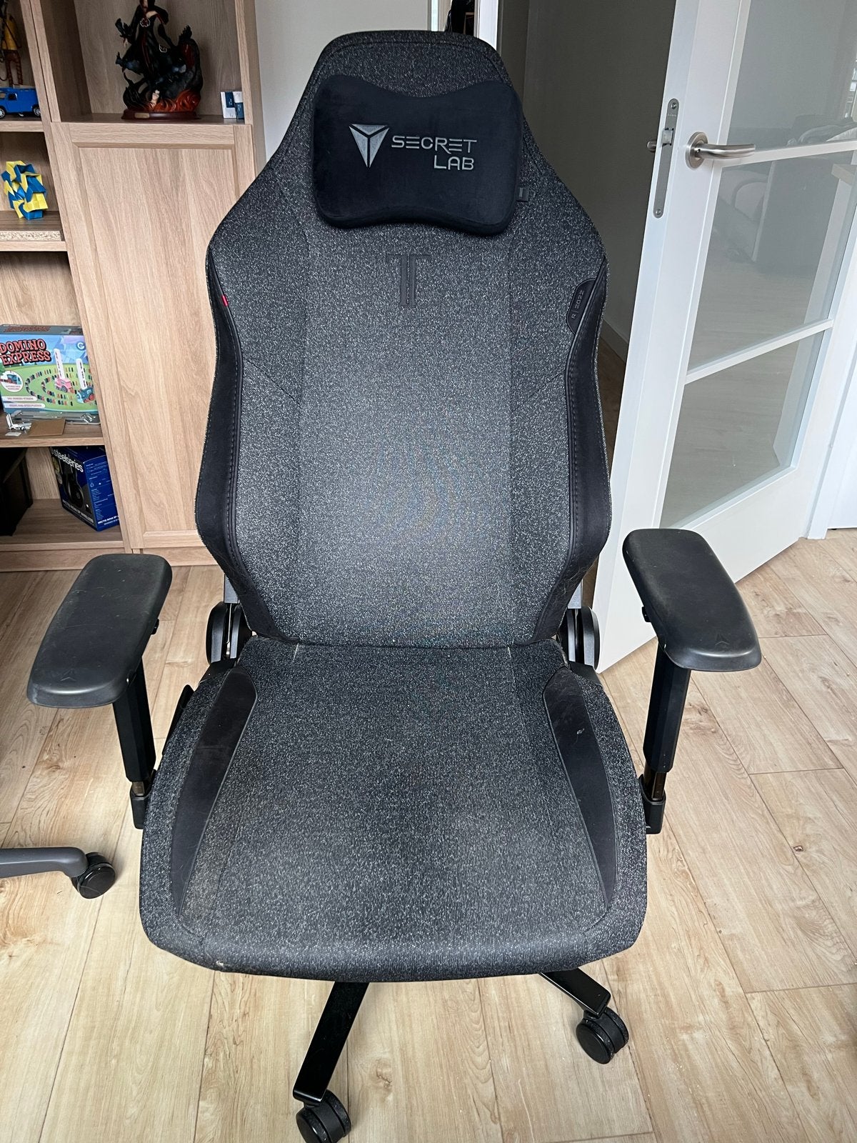 Secretlab Titan EVO 2022 bureaustoel SoftWeave Plus Zwart, Zwart, Ophalen of Verzenden, Zo goed als nieuw, Bureaustoel