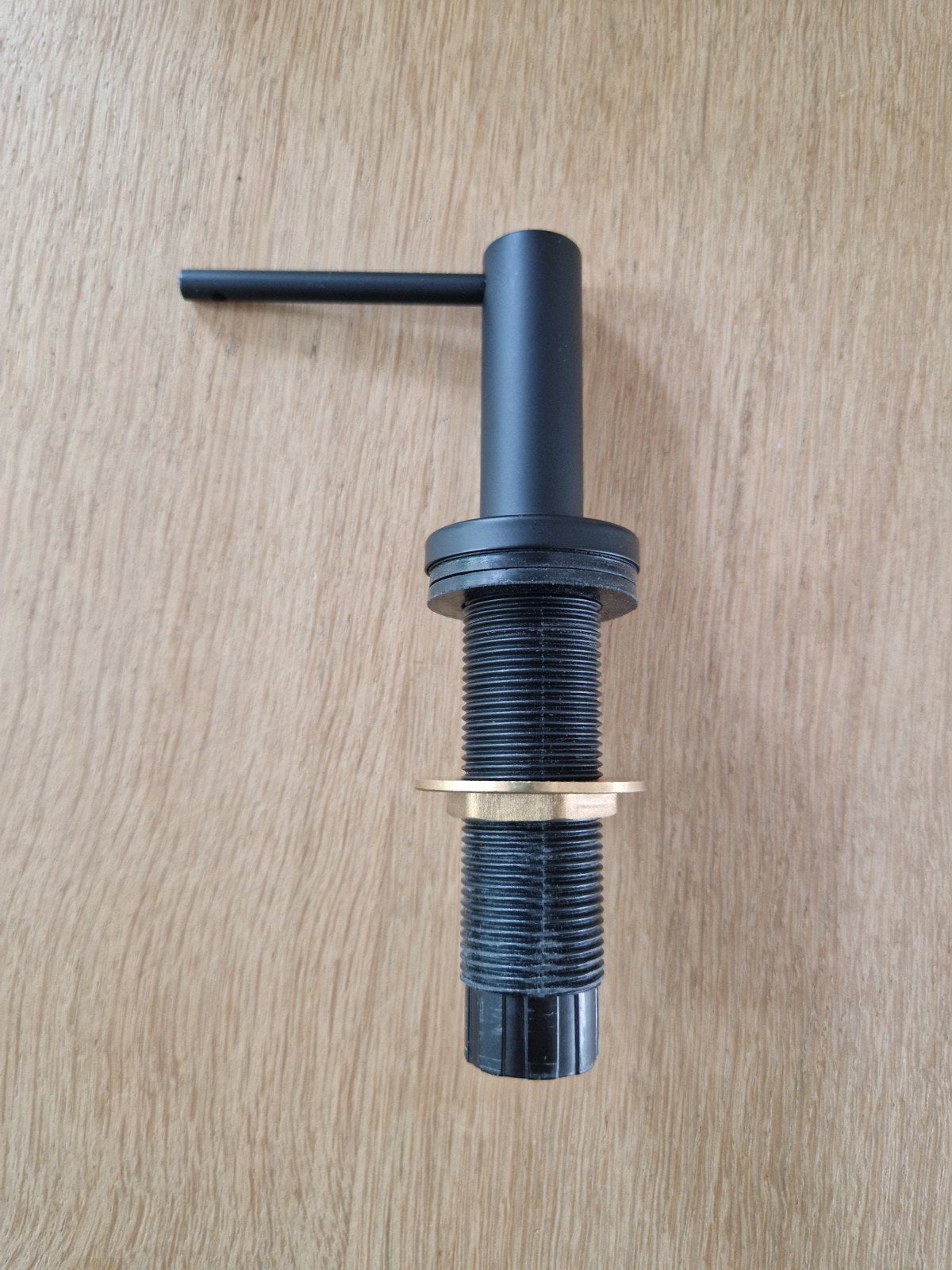 Zeepdispenser inbouw aanrecht - Zwart, Ophalen of Verzenden, Nieuw
