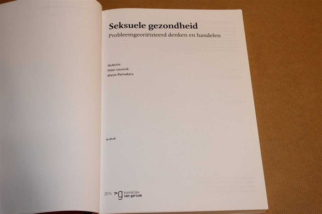 Seksuele Gezondheid — Handboek voor Praktisch Hulpverlenen, Ophalen of Verzenden, Alpha, Zo goed als nieuw, HBO