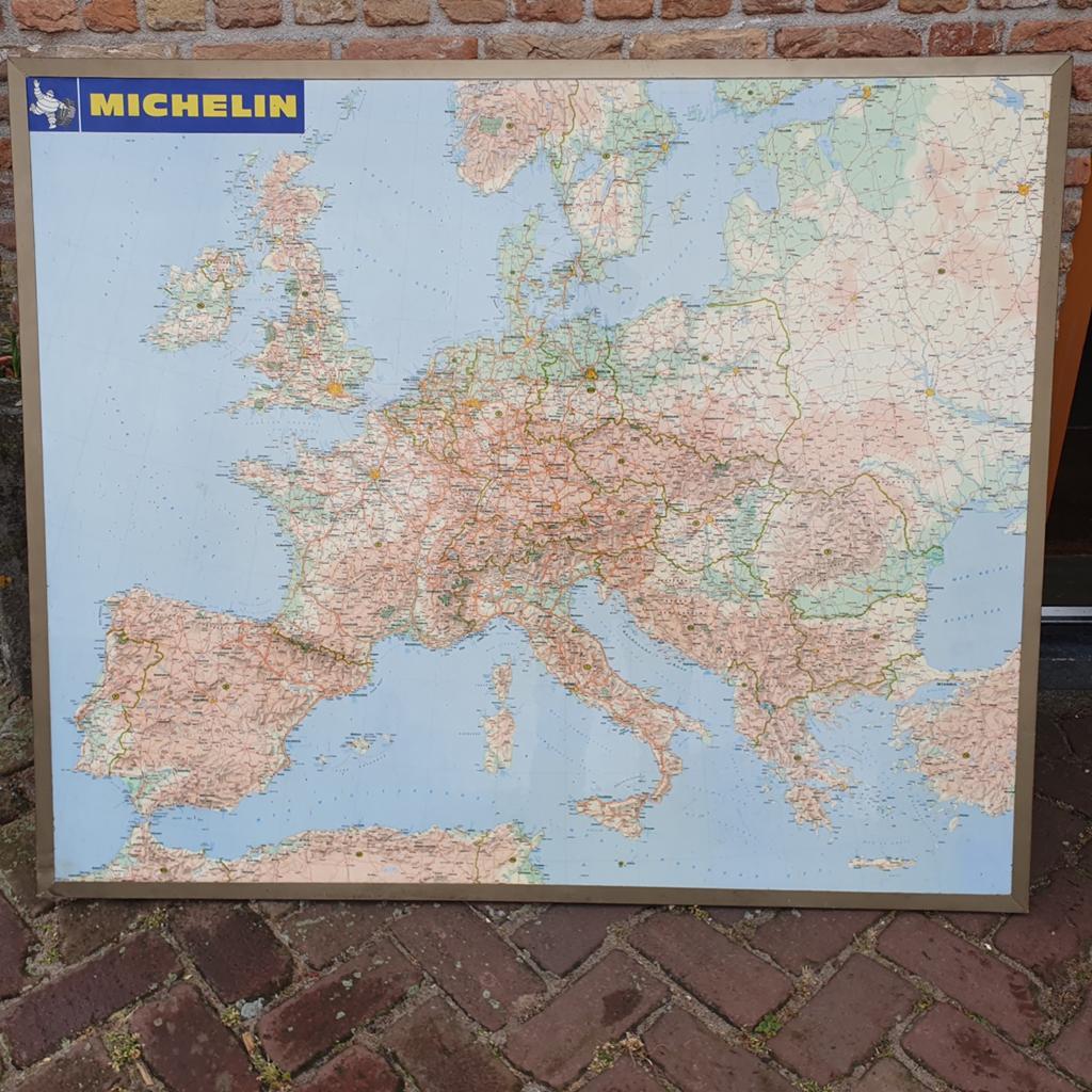 Landkaart, Ophalen, Reclamebord