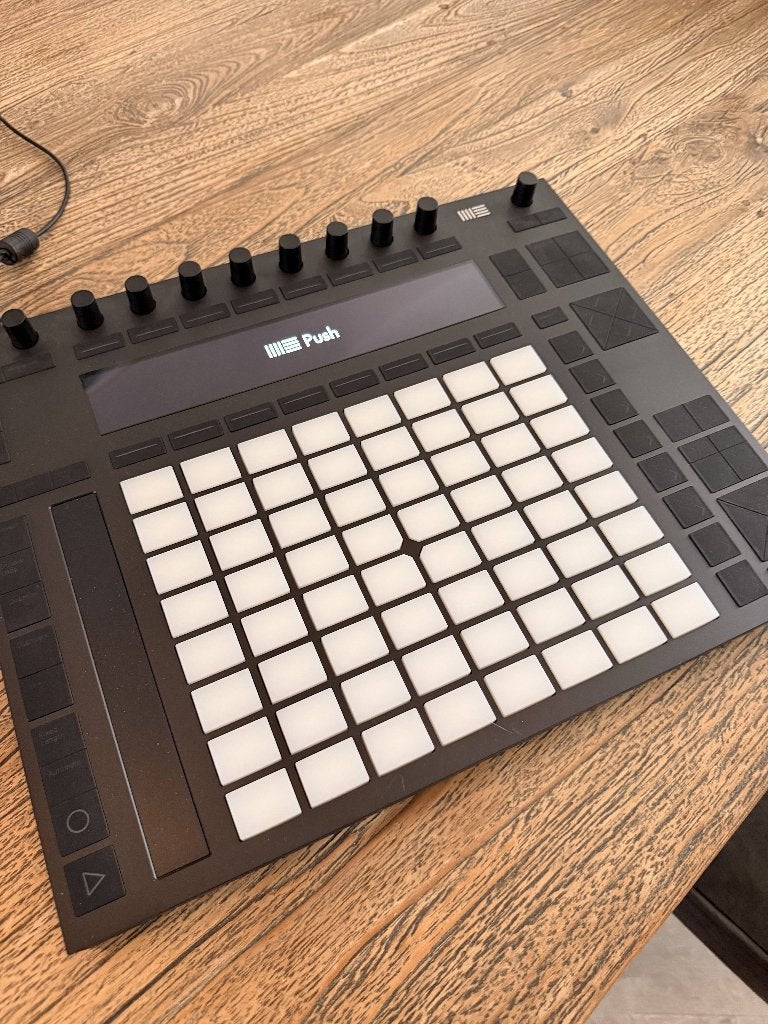 Ableton Push 2 MIDI-controller, Ophalen of Verzenden, Zo goed als nieuw