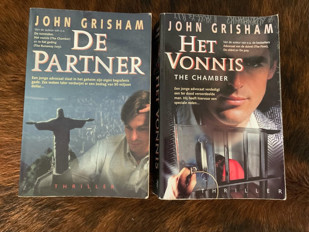 John Grisham - t2 x hriller - Het Vonnis + De Partner , Ophalen of Verzenden, Gelezen, John Grisham, Amerika