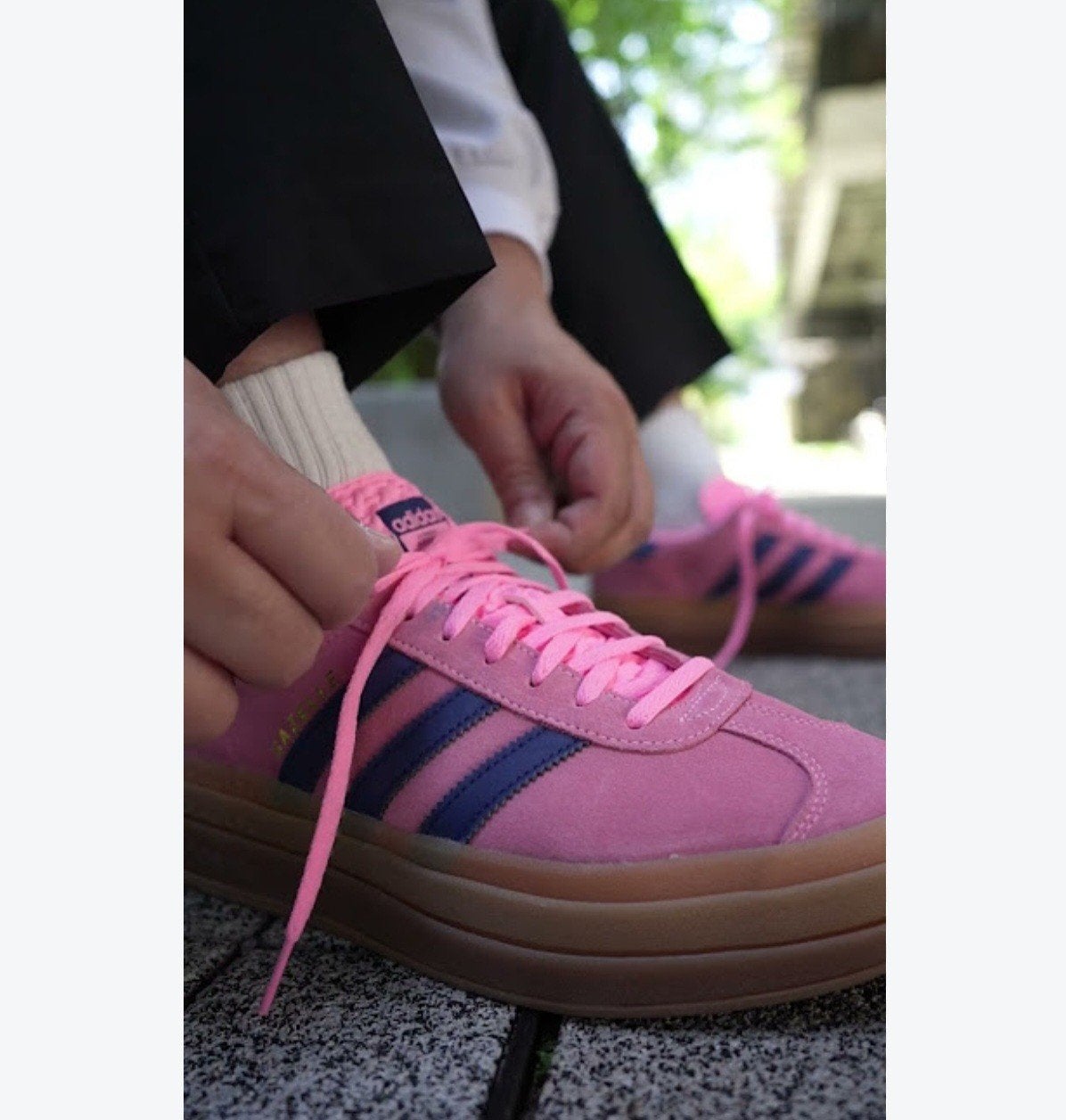 Adidas Gazelle Bold Roze Sneakers - Maat 40, Adidas, Ophalen of Verzenden, Roze, Sneakers of Gympen