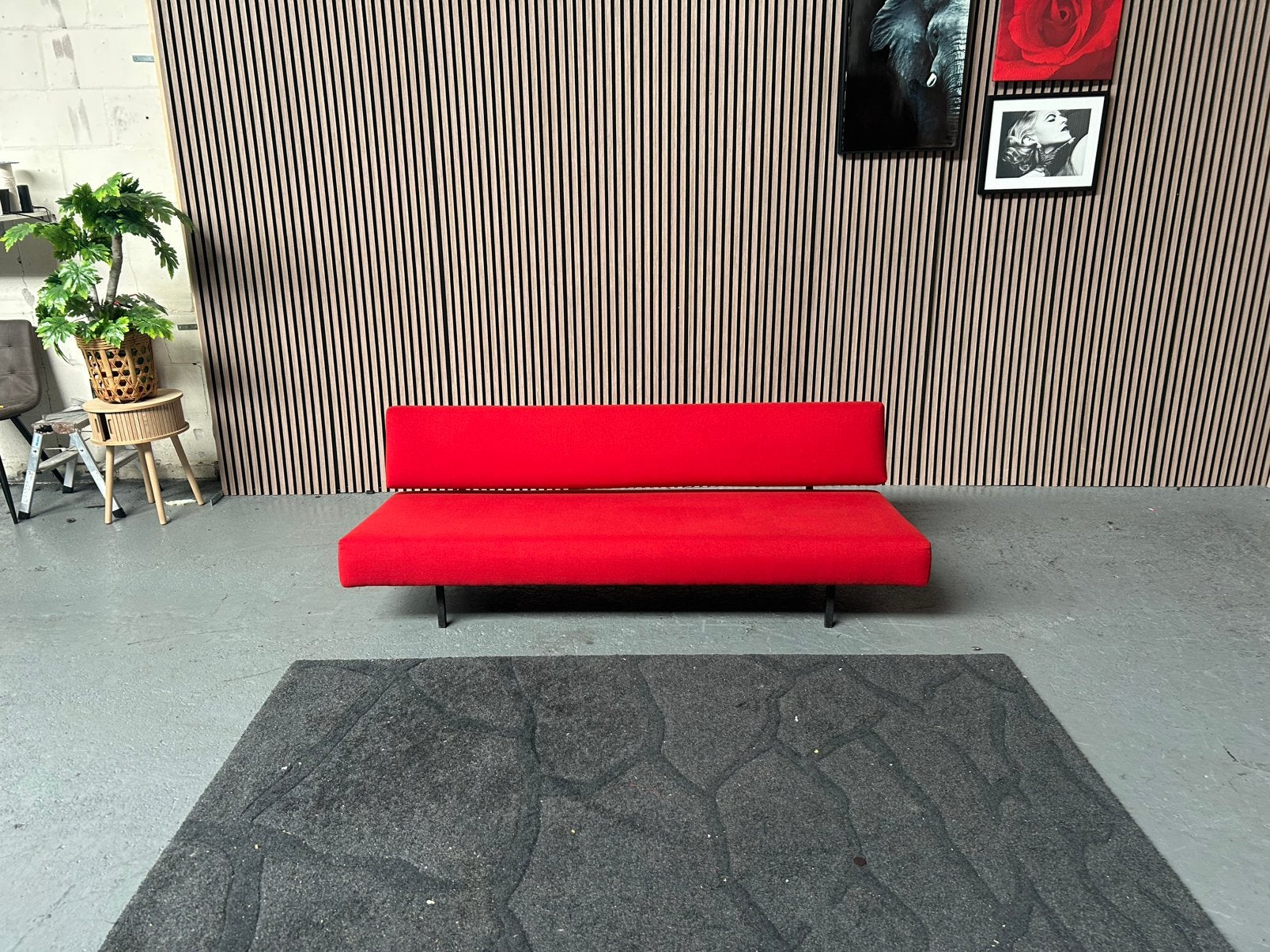 GRATIS LEVERING MARTIN VISSER SLAAP BANK 190X71 GEREINIGD, Huis en Inrichting, Martin visser slaapbank, Minder dan 75 cm, 150 tot 200 cm
