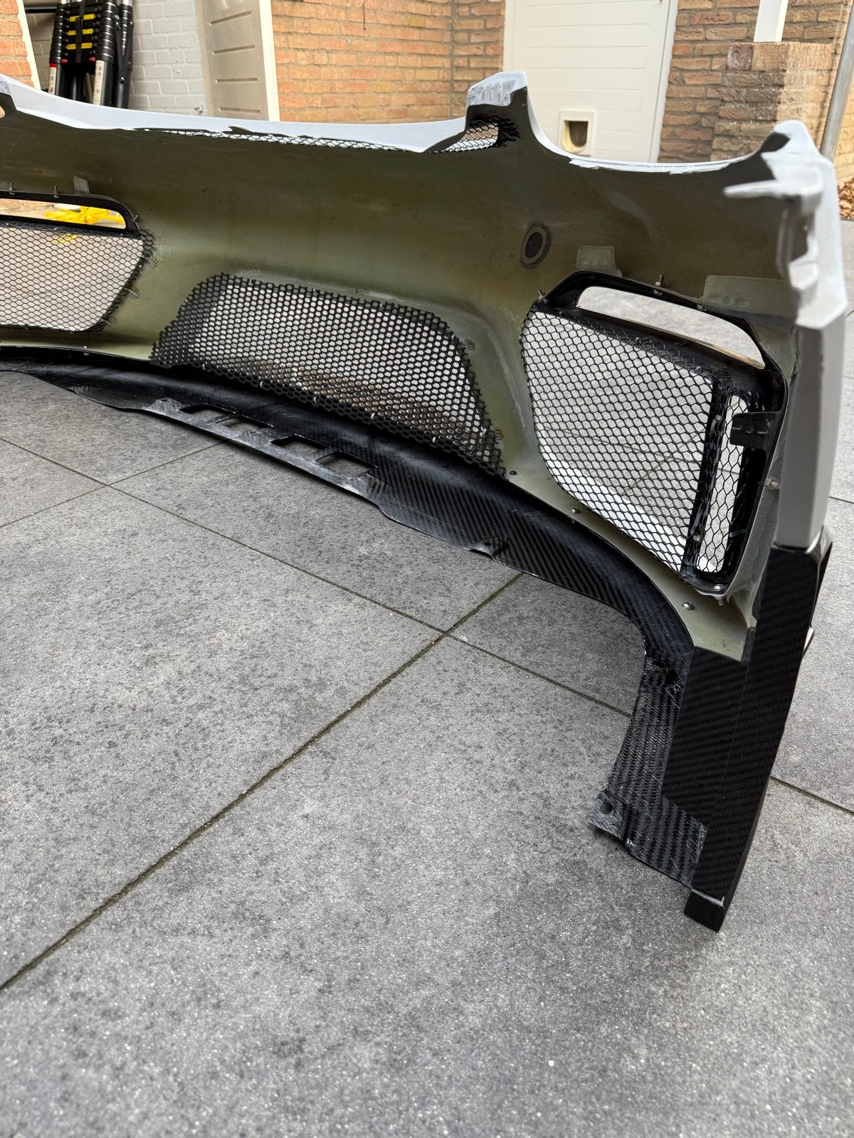 Porsche Cayman 718 GT4 Bumper Conversie Kit met Carbon, Auto-onderdelen, Ophalen, Voor, Porsche, Nieuw