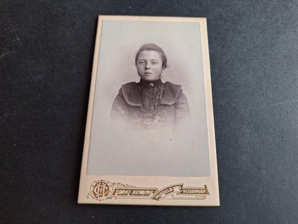 CDV 2 Henning Middelburg Vlissingen, Gebruikt, Verzenden, Foto, Voor 1940