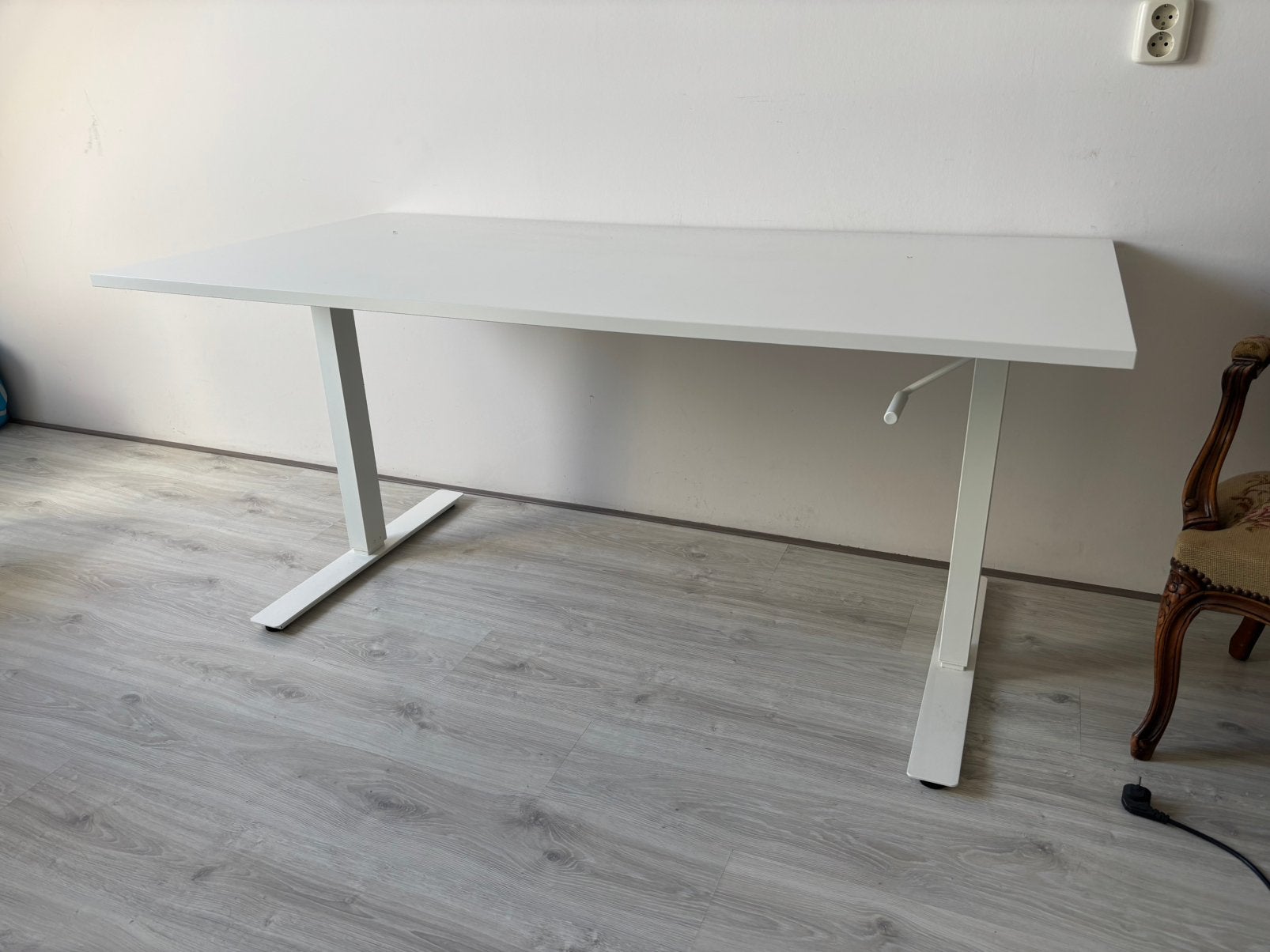 Ikea zit-sta bureau in hoogte verstelbaar, zeer goede staat!, Huis en Inrichting, Bureaus, Ophalen, In hoogte verstelbaar, Zo goed als nieuw