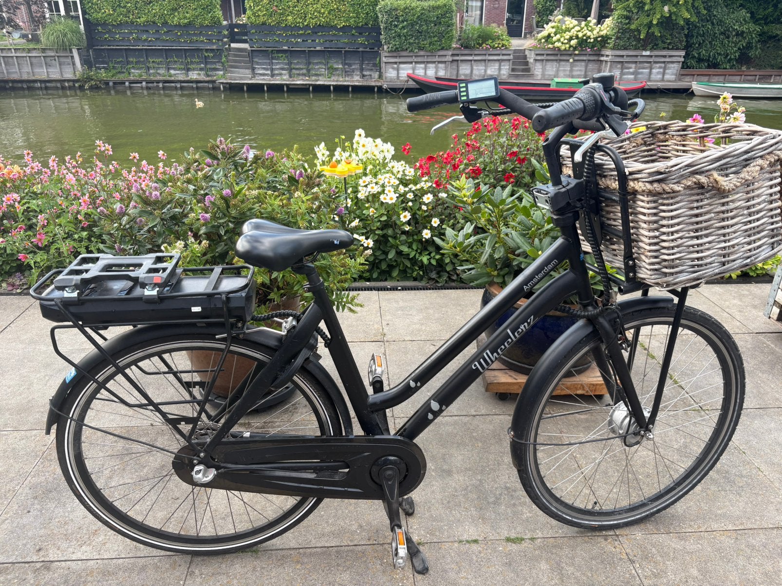 Elektrische fiets Wheelerz Amsterdam, Fietsen en Brommers, Elektrische fietsen, Gebruikt, Overige merken, 51 tot 55 cm, Minder dan 30 km per accu