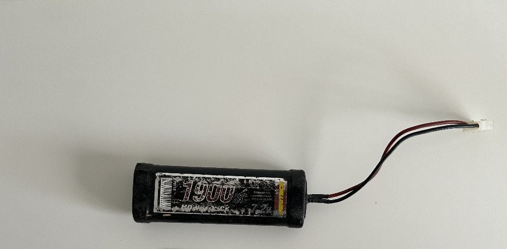 Protech accu 1900 mah 7,2v 1/10 rc auto, Ophalen of Verzenden, Gebruikt, Onderdeel