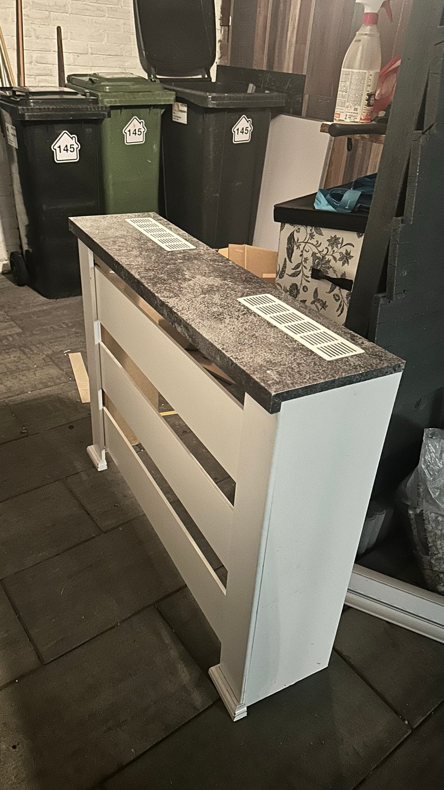 Stijlvolle radiatorombouw, Ophalen, 30 tot 80 cm, Overige typen, Zo goed als nieuw