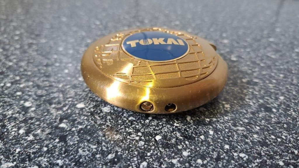 Vintage Tokai Aansteker - Gouden Wereldbol Design, Onbekend, Ophalen of Verzenden, Onbekend, Onbekend
