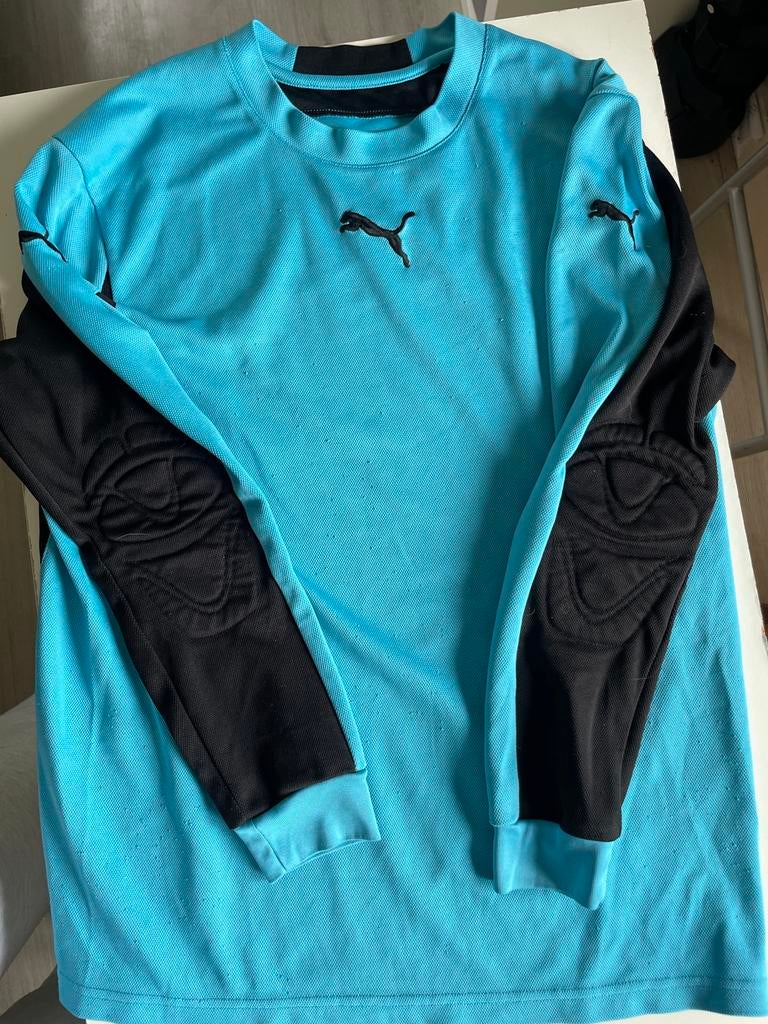 Puma keepersshirt met bescherming - Maat M, Ophalen of Verzenden, Voetbal, Gedragen, Maat 48/50 (M)