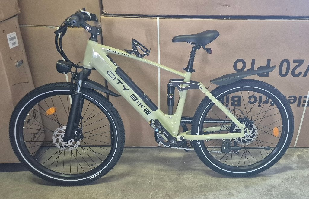 Citybike V2  26 inch nieuw!!, Nieuw, 59 cm of meer, 50 km per accu of meer, Ophalen
