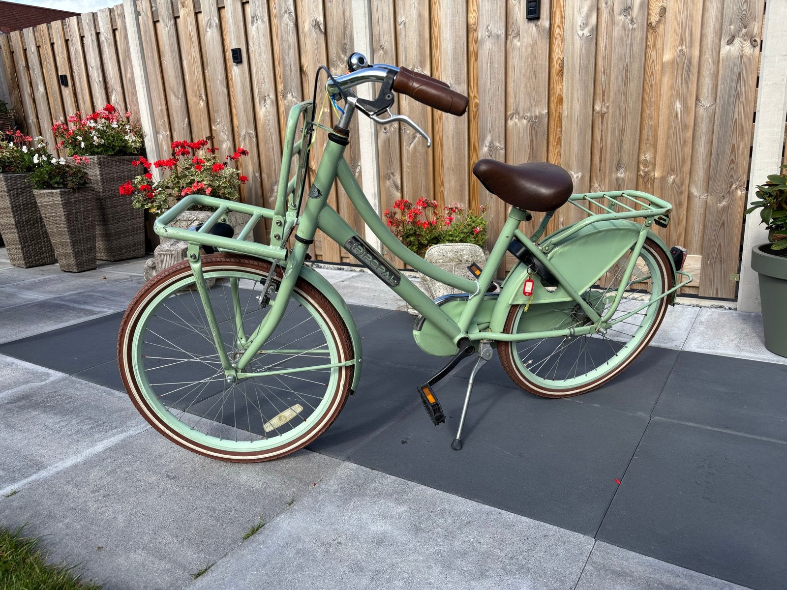 Popal Daily Dutch Basic fiets - Mintgroen 22 inch, Ophalen, Gebruikt
