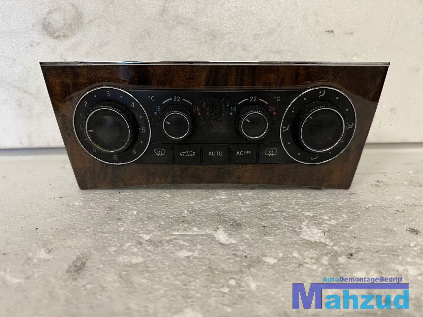 MERCEDES C-KLASSE W203 W209 Kachel airco paneel 2000-2007, Auto-onderdelen, Dashboard en Schakelaars, Gebruikt, Mercedes-Benz AG