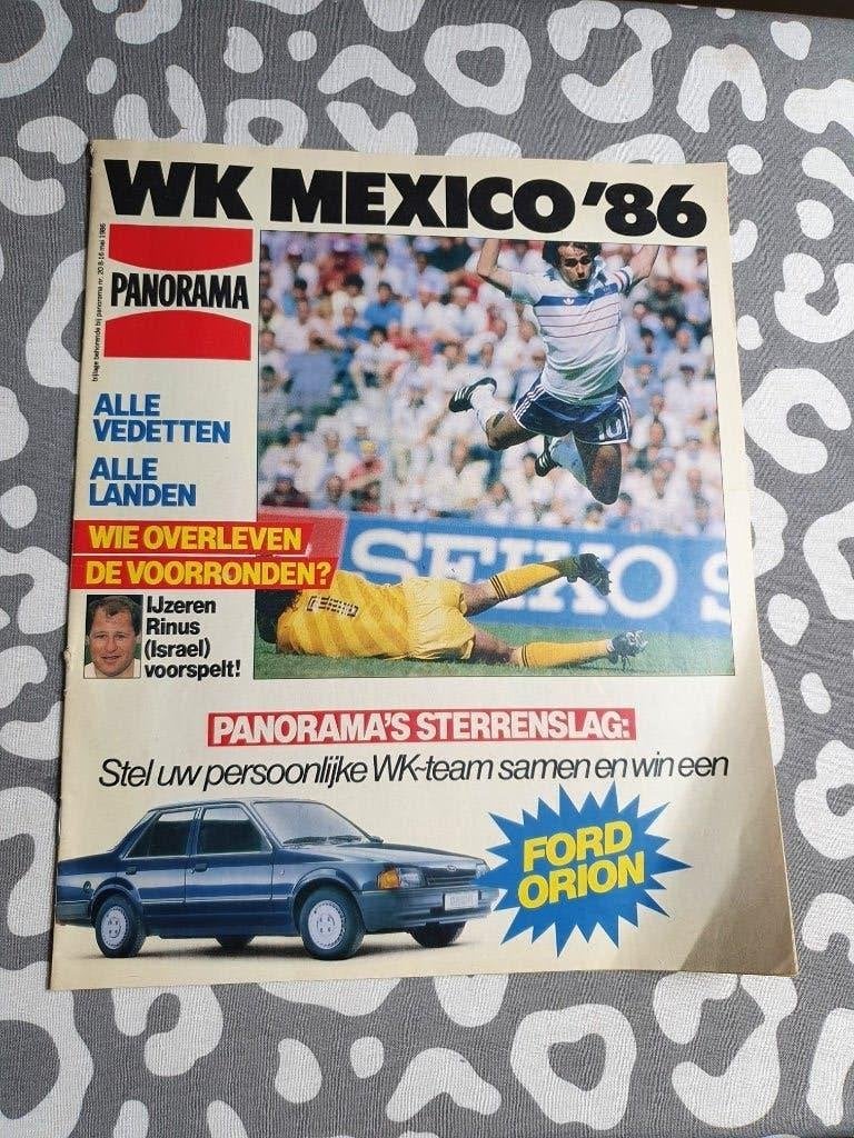 WK MEXICO 1986, Ophalen of Verzenden, Gebruikt, Overige sporten, Boek of Tijdschrift