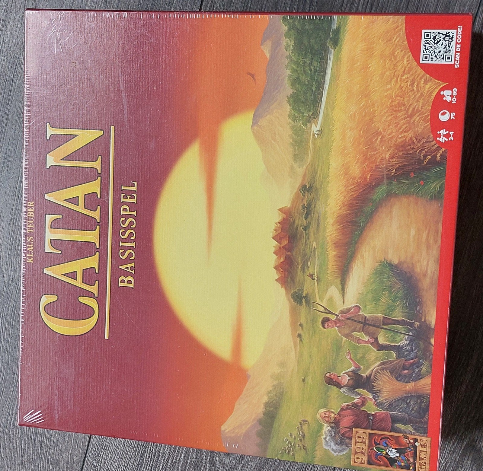 Catan Basisspel - Helemaal nieuw in folie, Ophalen of Verzenden, Nieuw, Klaus Teuber