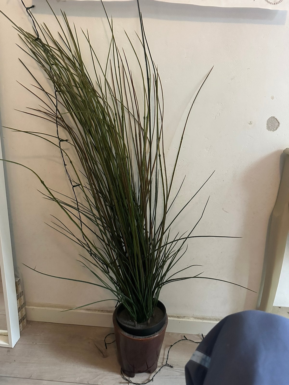 Decorative artificial plant with pot, Tuin en Terras, Ophalen of Verzenden, Overige soorten, Volle zon