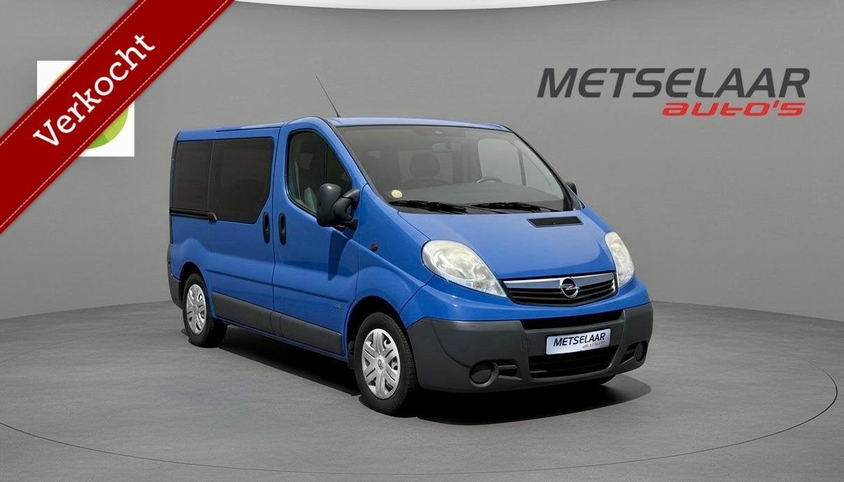 Opel Vivaro bestel 2.0 CDTI automaat Rolstoelvervoer, Automaat, Stof, Met garantie (alle), Blauw