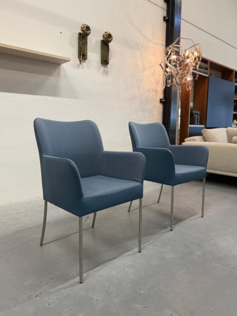 2 Nieuw Bert Plantagie Spargo eetkamerstoel blauw stoel, Huis en Inrichting, Twee, Blauw, Nieuw, Ophalen of Verzenden