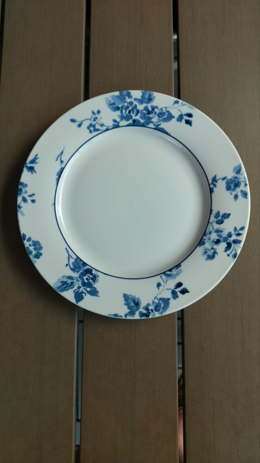 Laura Ashley China Rose Blue Bord 23,4 cm, Ophalen of Verzenden