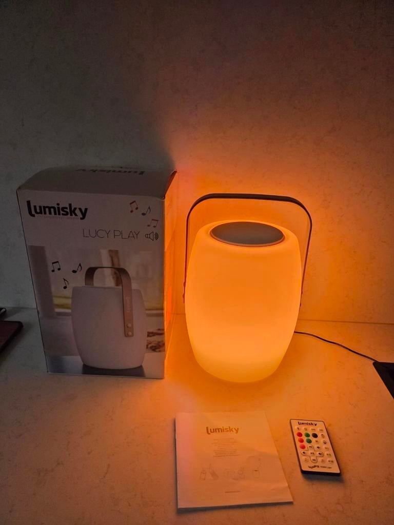 Lumisky Lucy Play Bluetooth speaker met licht, Ophalen of Verzenden, Minder dan 60 watt, Overige typen, Overige merken